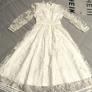 White dress XS formal